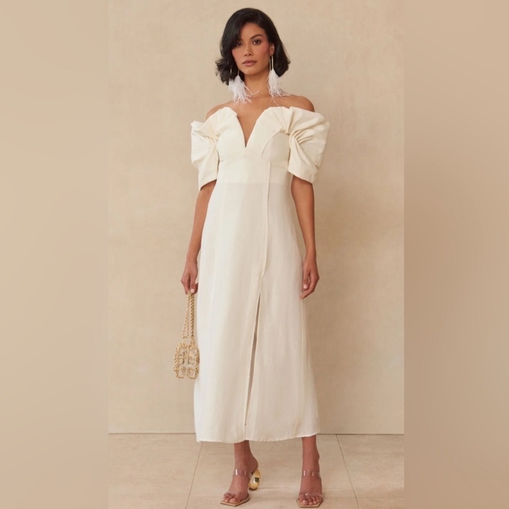 Cult Gaia Muna Dress - Cream - Size 6